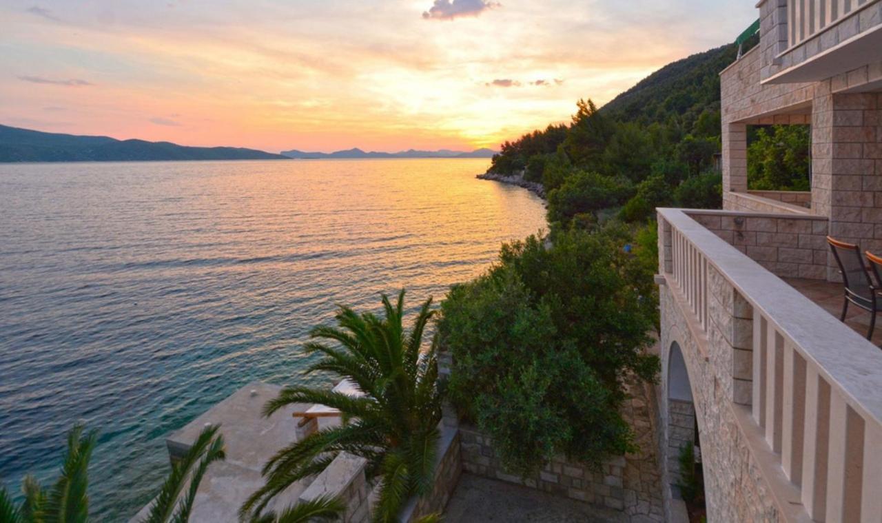 Beach Villa Ratac Slano Ngoại thất bức ảnh