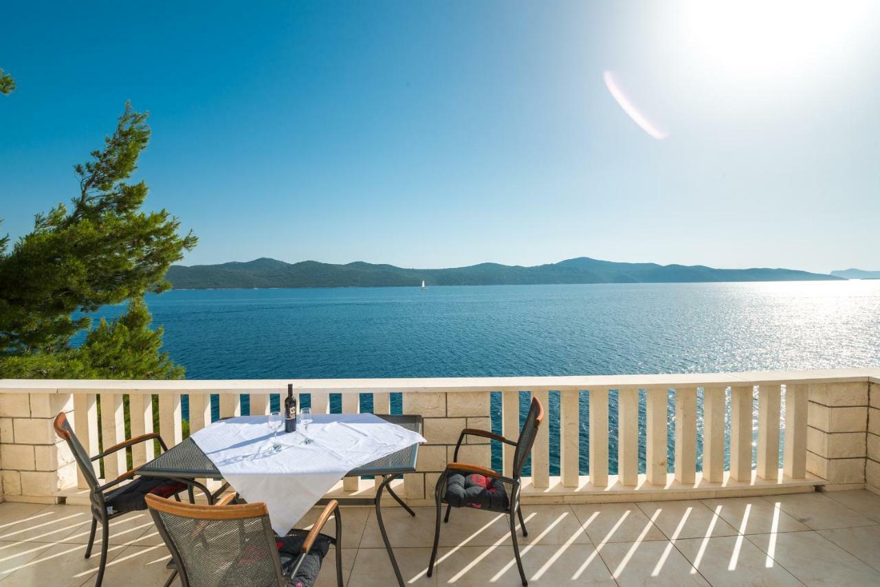 Beach Villa Ratac Slano Ngoại thất bức ảnh