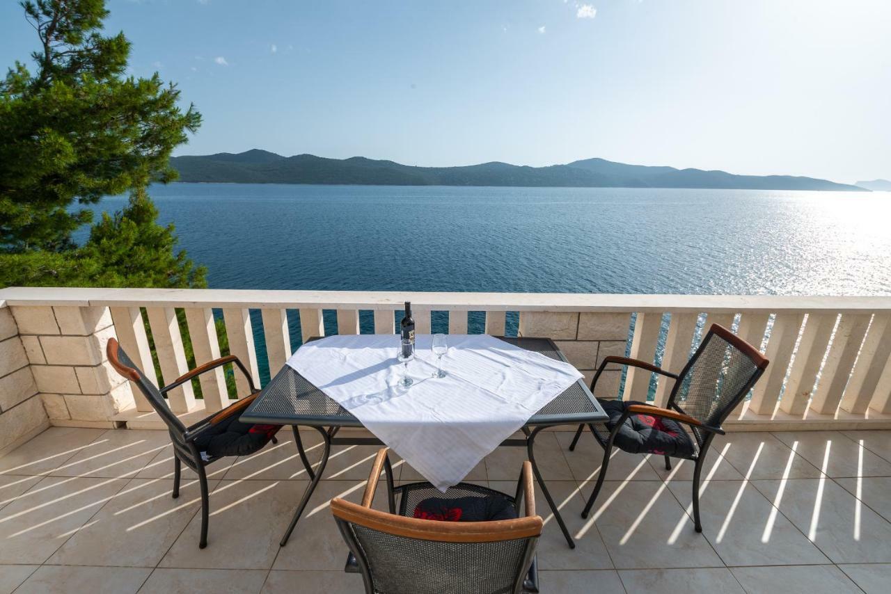 Beach Villa Ratac Slano Ngoại thất bức ảnh