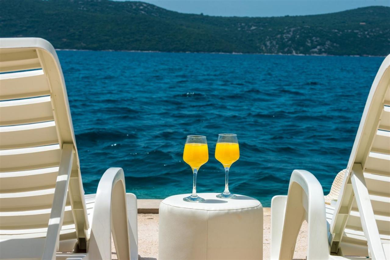 Beach Villa Ratac Slano Ngoại thất bức ảnh
